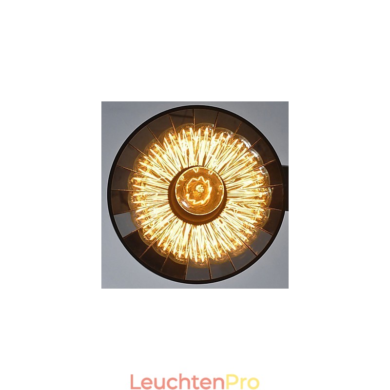 Pendelleuchten Vintage 3 Lichter ST64 Glühbirnen inklusive Up- und Down-System