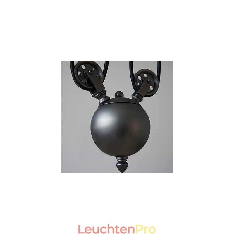Pendelleuchten Vintage 3 Lichter ST64 Glühbirnen inklusive Up- und Down-System