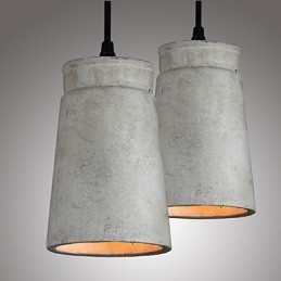 Die nordische minimalistische Retro-Pendelleuchte Zement Vintage Lampe Leuchte