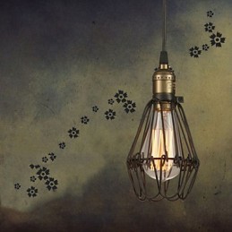 Pendelleuchten Vintage Amerikanischer Landhausstil, der alte Wege schmiedeeiserne kleine Käfig-Droplight wiederherstellt