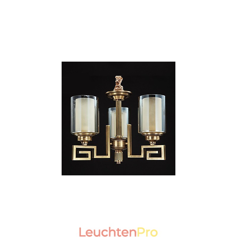 Lampe im chinesischen Stil, Kupferlampe, Kupferlampe