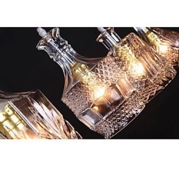40W * 4 Moderne zeitgenössische traditionelle klassische Vintage Insel Metall Pendelleuchte