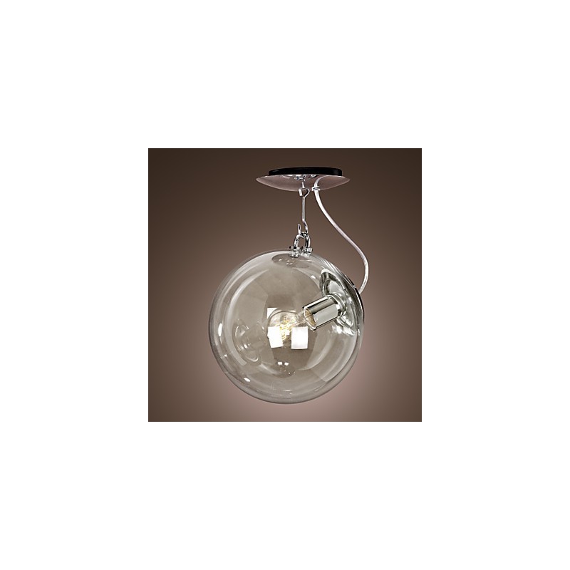 Moderne zeitgenössische Globe Mini-Stil eloxierte Pendelleuchte