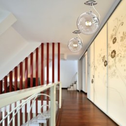 Moderne zeitgenössische Globe Mini-Stil eloxierte Pendelleuchte