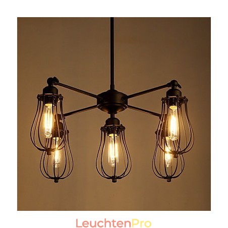 Pendelleuchten Traditionell Klassisch Rustikal Lodge Retro Metall 5 Lichter Pendelleuchten Traditionell Klassisch Rustikal Lodge Retro Metall 5 Lichter