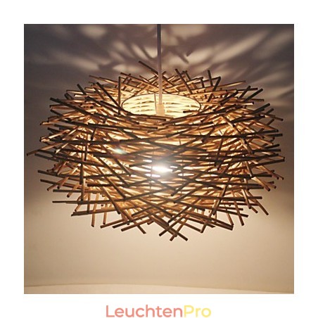 Moderne ländliche Cany Art gewebte Rattan-Einzelkopf-Hängelampe Moderne ländliche Cany Art gewebte Rattan-Einzelkopf-Hängelampe