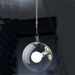 Traditionelle Pendelleuchte im klassischen Globe-Mini-Stil