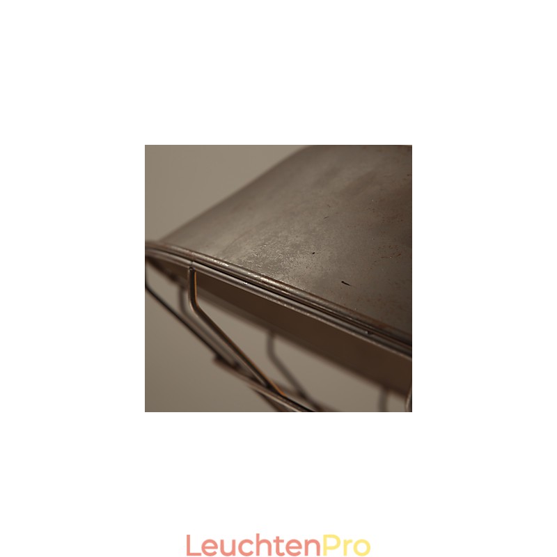Retro Pendelleuchte 1 Licht Altmetall Materila Shade Shop