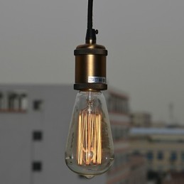 Traditionelle, klassische, galvanisierte Pendelleuchte im Mini-Stil im Vintage-Stil