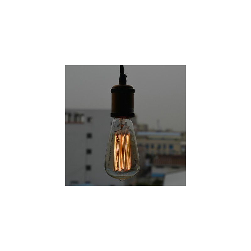 Traditionelle, klassische, galvanisierte Pendelleuchte im Mini-Stil im Vintage-Stil
