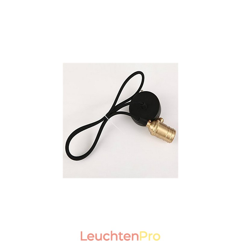 Amerikanische Retro-minimalistische einzelne Kupfer-Kronleuchterlampe