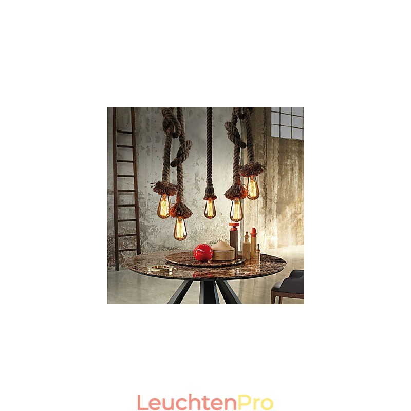 1 Licht DIY Kunst Hanfseil Licht Kreative Hanfseil Droplight