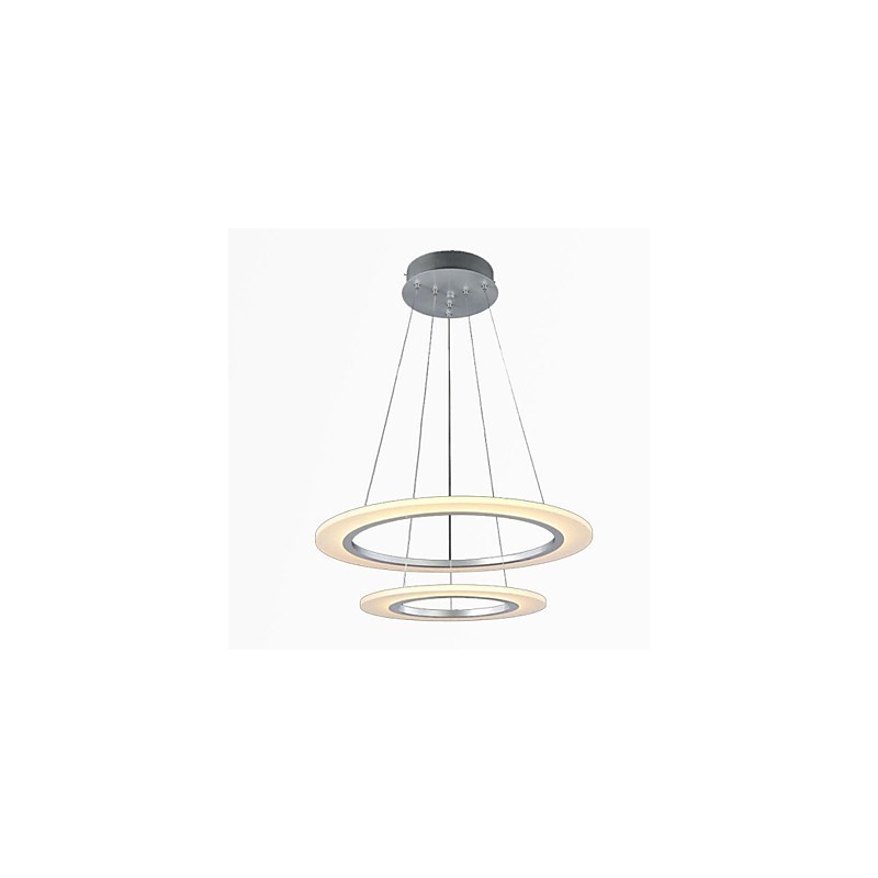 Moderne Pendelleuchte Deckenleuchte Kronleuchter Lampenfassungen mit 2 Ringen