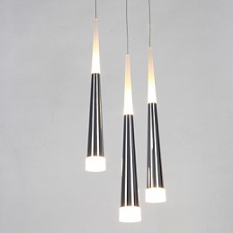Dreifach Pendelleuchte Modern Zeitgenössisch Esszimmer Kinder Metall Rund Baldachin