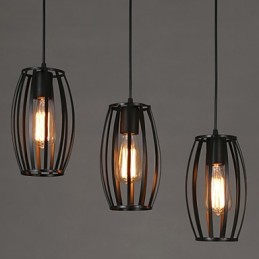 Creative Loft Wiederherstellung alter Wege Single Head Schmiedeeisen Kronleuchter Lampe