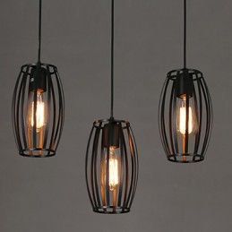 Creative Loft Wiederherstellung alter Wege Single Head Schmiedeeisen Kronleuchter Lampe