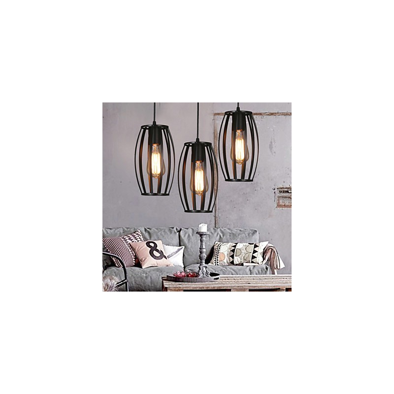 Creative Loft Wiederherstellung alter Wege Single Head Schmiedeeisen Kronleuchter Lampe