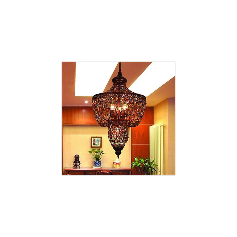 Mittelmeer Farbe Kristall Lampe Südostasien Schwarz Licht