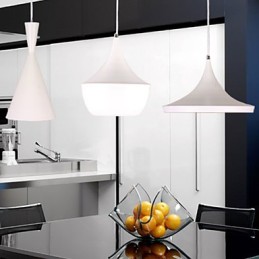 Pendelleuchte aus bemaltem Metall im Mini-Stil