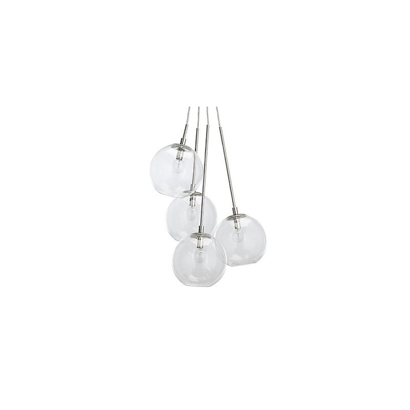 Traditionelle, klassische Pendelleuchte im Mini-Stil mit Gemälde