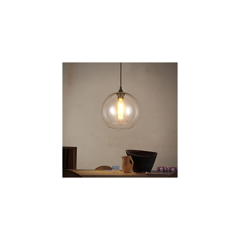 Kreative nordische vertraglich ländliche Glaskugel Single Head DropLight