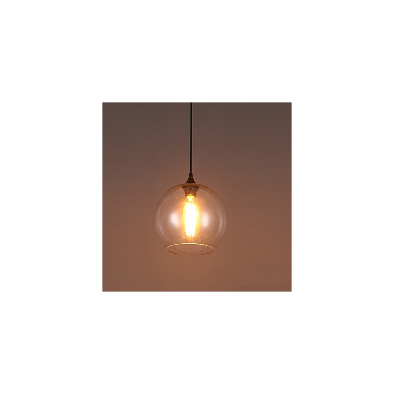 Kreative nordische vertraglich ländliche Glaskugel Single Head DropLight