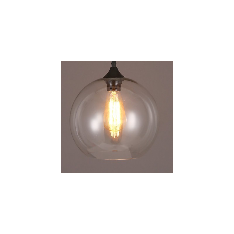 Kreative nordische vertraglich ländliche Glaskugel Single Head DropLight