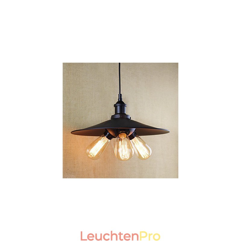 Pendelleuchten Traditionell Klassisch Vintage Retro Landhaus Garage Metall