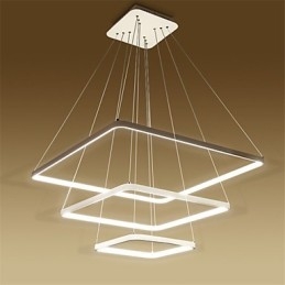 Modernes Design Pendelleuchte Drei Ringe