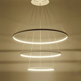 Modernes Design Pendelleuchte Drei Ringe
