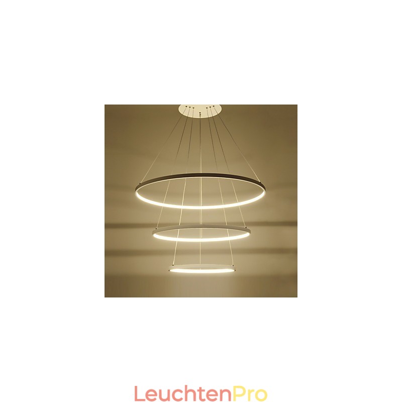 Modernes Design Pendelleuchte Drei Ringe