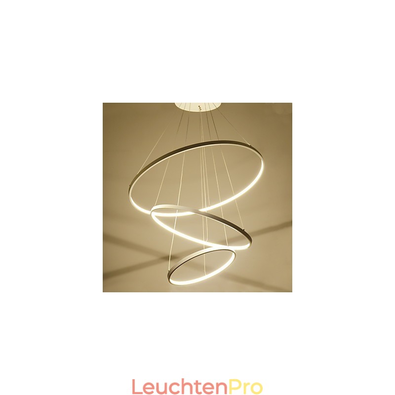 Modernes Design Pendelleuchte Drei Ringe