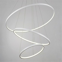 Modernes Design Pendelleuchte Drei Ringe