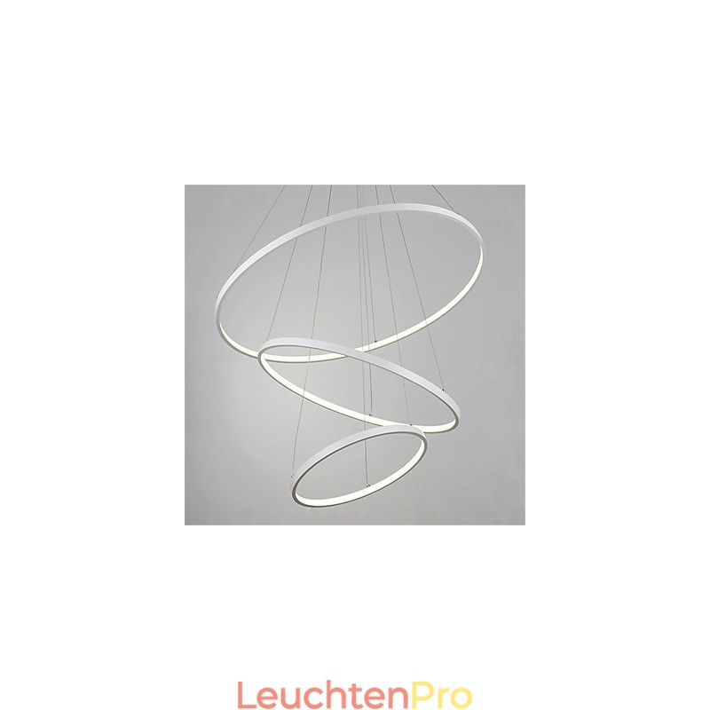 Modernes Design Pendelleuchte Drei Ringe