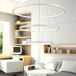 Modernes Design Pendelleuchte Drei Ringe