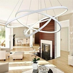Modernes Design Pendelleuchte Drei Ringe