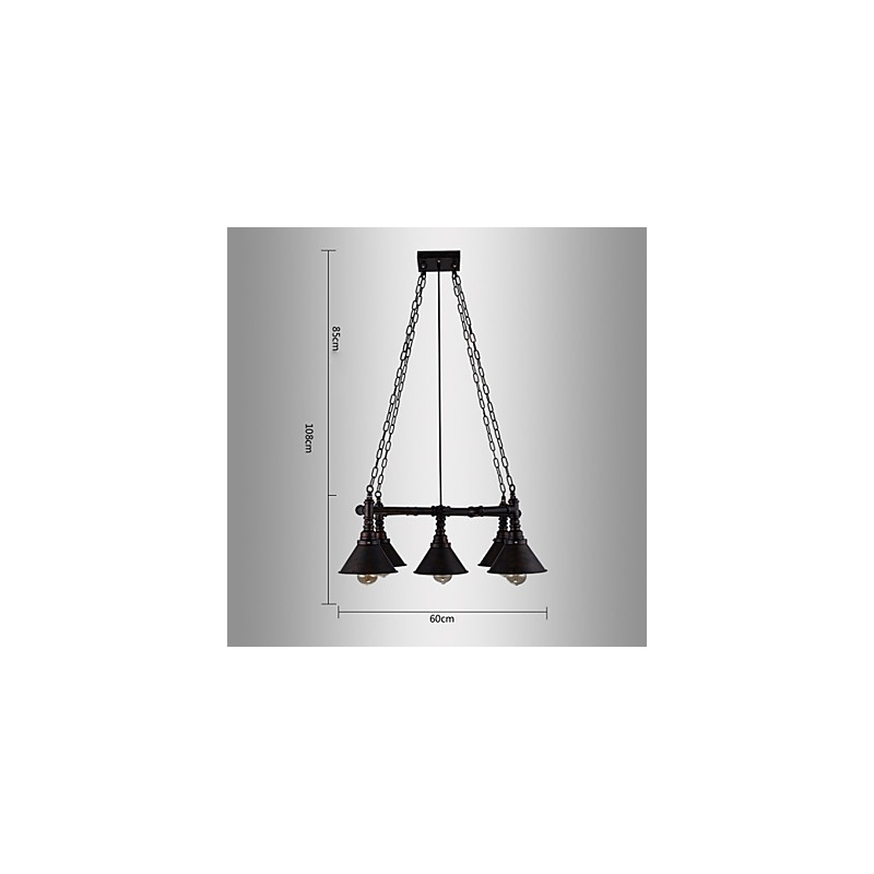 Retro Klassische Metall Decke Lichter Einfache Anhänger Lampen Cafe Anhänger Lampe