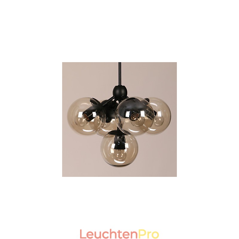 Kronleuchter 5 Lichter Glas Ball Lichter Retro Im Freien Garage Metall