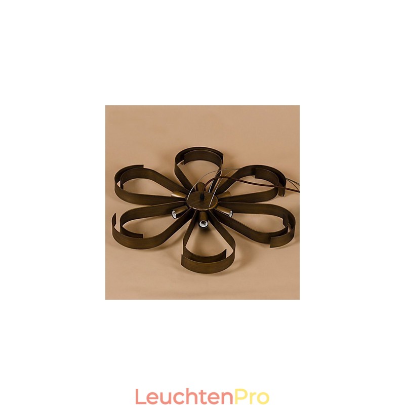 Amerikanische Country Iron Industrial Wind Flower Pendelleuchte