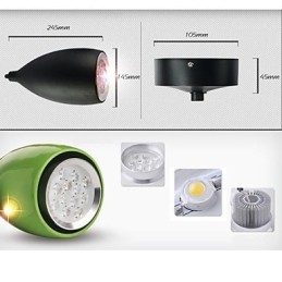 Moderne zeitgenössische Globus Malerei Metall Pendelleuchte