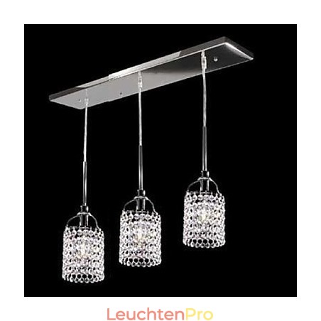 Kristall-Metall-Pendelleuchte Kristall-Metall-Pendelleuchte
