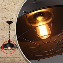 Pendelleuchten American Country Retro Schmiedeeisen Zeitgenössische und vertraglich Lager Droplight