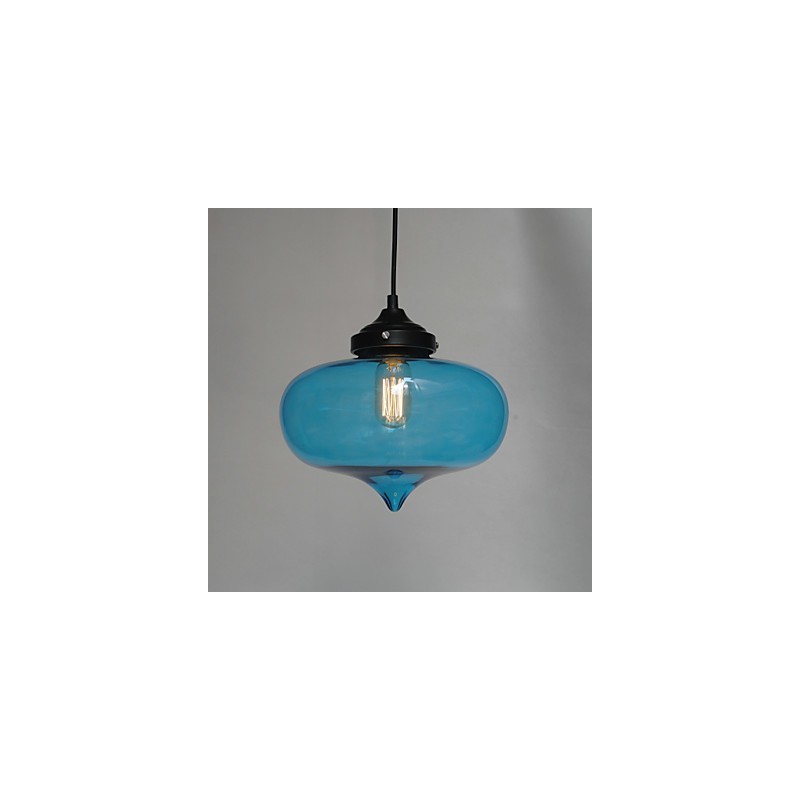 Bubble Design Pendelleuchte 1 Licht mit transparentem Schirm