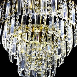 Luxus-Kronleuchter im europäischen Stil mit 6 Lichtern in Kronenform
