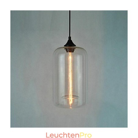 Flaschendesign Pendelleuchte 1 Licht Minimalistische Eisenmalerei Flaschendesign Pendelleuchte 1 Licht Minimalistische Eisenmalerei