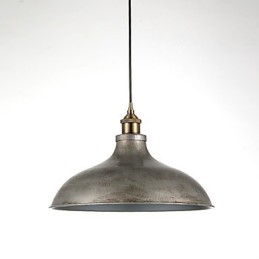 1 Lichter Pendelleuchten Antik Vintage Stil Industrie Stil Eisen Metalle Drop Light
