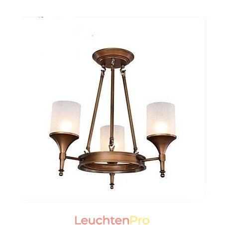 Retro Pastoral Schmiedeeisen Kronleuchter