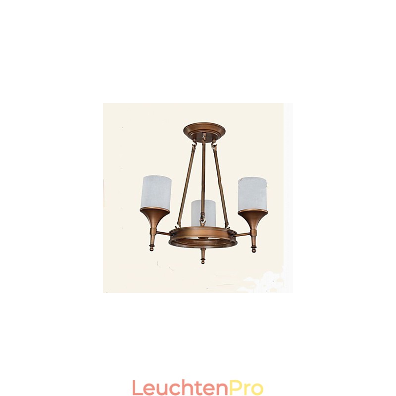 Retro Pastoral Schmiedeeisen Kronleuchter