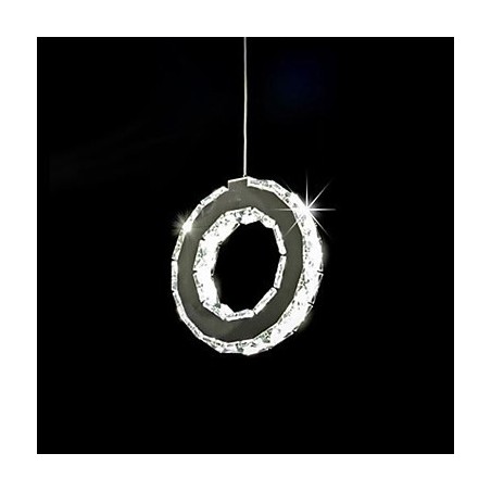 Moderne zeitgenössische Kristall-Metall-Pendelleuchte Moderne zeitgenössische Kristall-Metall-Pendelleuchte
