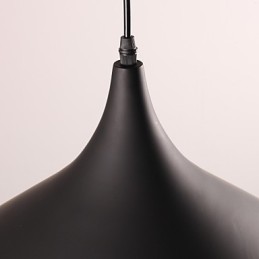 Moderne zeitgenössische Retro-Schüssel Mini-Stil Malerei Pendelleuchte